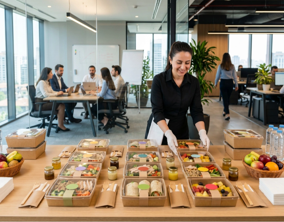 Ofis Restoran Hizmeti mi, Paketli Taşıma Yemek Hizmeti mi? Şirketiniz İçin En Doğru Seçim